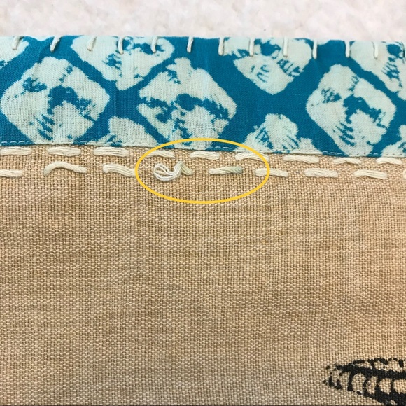 Floral Screen Print Pillow Covers Set Batik Canvas Home Décor Nature Pillowcases - Picture 7 of 16